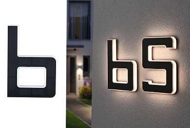 94653 Solar LED House number luminaire Солнечные огни Paulmann