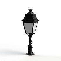 Avenue 3 N° 6; Opal PMMA Built-in LED 3000°K warm white 35W; Dark black
