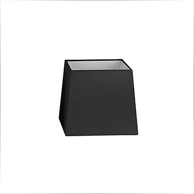 2P0423 Black textile shade ø220×200 абажур Faro barcelona