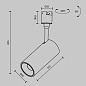 TR163-1-15W3K-M-B Maytoni Focus Led Трековый светильник 15W 1230лм Черный — фото 9