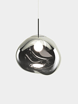 Подвесной светильник Tom Dixon Melt Medium - Серебро полированный Поликарбонат