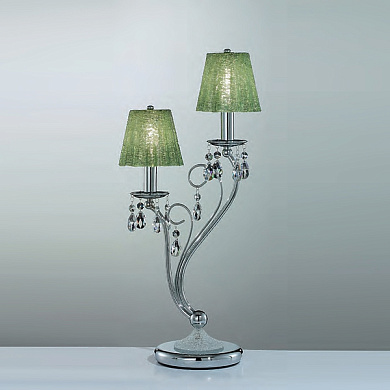 IDL Rossella 301/2L Chrome V330/166/11 настольная лампа
