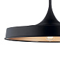 Elias 9.75" 1 Light Convertible Pendant Black подвесной светильник 52096BK Kichler — фото 3