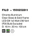 1500202811 FILO Novaluce светильник LED G9 1x5W IP20 Bulb Included