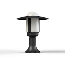 Newpark N° 3; Frosted glass E27 105W; Dark black