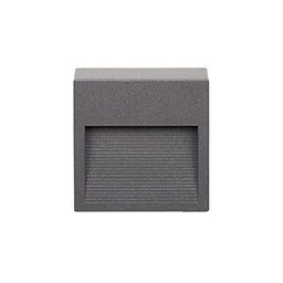 miniverso-flat-sq-120 Ghidini Verso flat sq настенный уличный светильник квадратный с горизонтальной вставкой