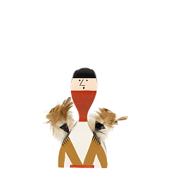 21502710 Vitra Wooden Doll Деревянная фигурка человек №10