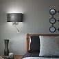 Настенный светильник Hotel AP2 CANVAS Ideal Lux 103204 — фото 3