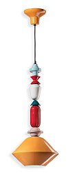 Подвесной светильник Ferroluce Lariat C2511 высотой 70 см