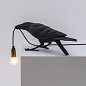 SE14736 Seletti Bird Lamp Игра в крытый черный — фото 1