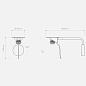 Настенный светильник Astro Lighting Mitsu Swing Arm матовый черный — фото 9