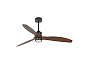 33395-10 JUST FAN Ø1280 MM BLACK WOOD BLADES OSC 17W 3000K люстра с вентилятором Faro barcelona