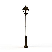 Avenue 2 N° 9; Clear glass E27 105W; Gold patina