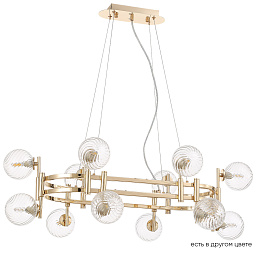 LUXURY SP12L GOLD Crystal Lux LUXURY люстра с металлическим каркасом цвета золота и шарообразными плафонами