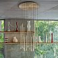 Подвесной светильник Look LED SP8 ROUND DROP D16 ON-OFF 3000K Ideal Lux 371177, черный — фото 1