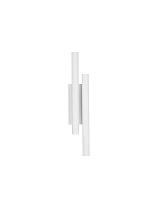 Sandy White Aluminium LED 15Watt 220-240Volt 715Lm IP20 3000K Light Up & Down L: 5.5 W: 7 H: 38 cm