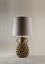 Sulphur shown with 13 Bongo in Natural Linen with Cream Card lining