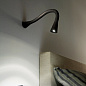 7224 Linea Light Snake LED AP S регулируемый настенный светильник чёрный — фото 2