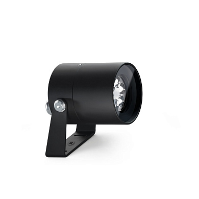 уличный малый цилиндрический прожектор на кронштейне