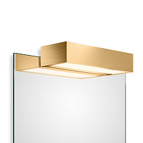 BOX 1 N LED - 24-karat matte gold / 25 cm / 3000K