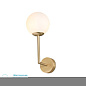 63505 GALA Satin gold wall lamp настенный светильник Faro barcelona