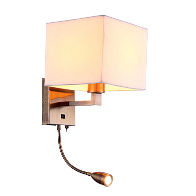 A9249AP-2AB Arte Lamp Hall бра с подсветкой 40W 180lm 3000K