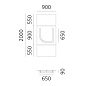 1202u00A Artemide ALPHABET OF LIGHT Настенный светильник с буквой u в нижнем регистре — фото 3