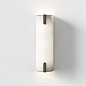 1469001 Elba 400 Wall Astro lighting настенный светильник белая ткань / бронза — фото 1