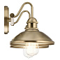 Clyde 2 Light Vanity Light Champagne Bronze настенный светильник 45944CPZ Kichler — фото 9