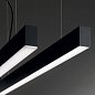 Потолочный светильник Fluo WIDE 1200 3000K Ideal Lux 191997, черный — фото 3