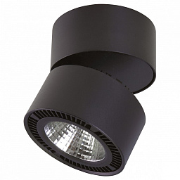 213837 Lightstar Forte muro led накладной потолочный светильник черный с регулируемой головкой