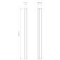 1308014 Artemis 1200 LED II Astro lighting настенный светильник полированный хром — фото 2