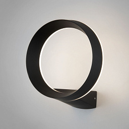 a054933 Elektrostandard Ring уличный настенный светильник кольцевой формы с замкнутым световым контуром