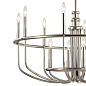 Capitol Hill 30.75" 12 Light Chandelier Brushed Nickel люстра 52305NI Kichler — фото 5
