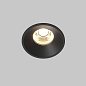 Round Maytoni встраиваемый светильник DL058-7W3K-B черный