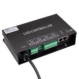 027277 Arlight Контроллер HX-SPI-DMX-SL-4P (4096 pix, 220V, TCP/IP, add, ArtNet)