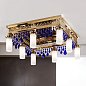 Потолочная люстра Orion Oriontal DLU 1704/8 gold/Pendel blau — фото 1