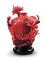 Фарфоровая ваза с драконом и фениксом Dragon and Phoenix Lladro 01009289 — фото 1