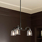 Aivian 23" 3 Light Chandelier Black люстра 52397BK Kichler — фото 5
