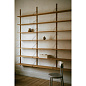 8045 Shelf Library Frama Стеллаж одинарный 114.8x80 дуб — фото 4