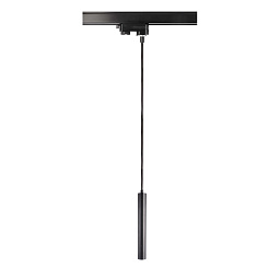 707161 Deko light Slim трёхфазный подвесной светильник вытянутой формы глубокого чёрного цвета