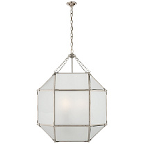 Morris Large Lantern полированный никель с матовым стеклом