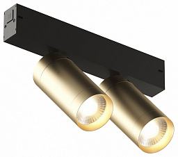 DK8012-BG Denkirs Smart магнитный прожектор цилиндрической формы с контрастным отражателем для трека 48V