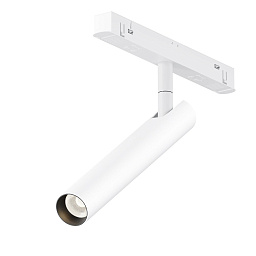 TR141-2-6W3K-M-W Maytoni Focus треки с гибким шинопроводом и светильниками цилиндрического типа с фокусным излучением для магнитной системы