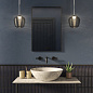 Подвесной светильник Astro Lighting Nara Pendant матовый черный — фото 9