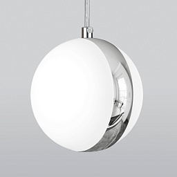a047808 Elektrostandard DLN050 одноламповый подвесной светильник с круглым дисковым плафоном