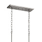 Vetivene 8 Light Linear Chandelier Classic Pewter люстра 52453CLP Kichler — фото 12