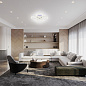 10296/8LED BL Escada Alunit потолочный светильник, 19.4Вт, 3000, 4000, 6000K, 10850лм, белый — фото 4
