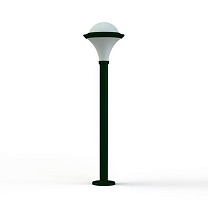 Dallas N° 8; Opal polycarbonate E27 75W; Fir green