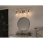 Everett 24" 4 Light Vanity Light Natural Brass настенный светильник 55080NBR Kichler — фото 4